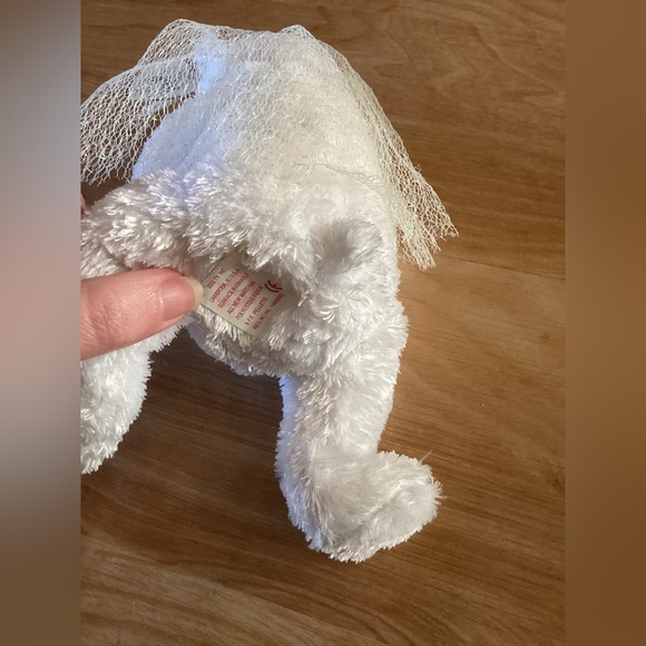 RARE VINTAGE Retired Set of two Ty Beanie Babies Bride and Groom 2002 - Picture 10 of 10